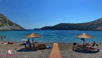 sakız adası avlonia plajı