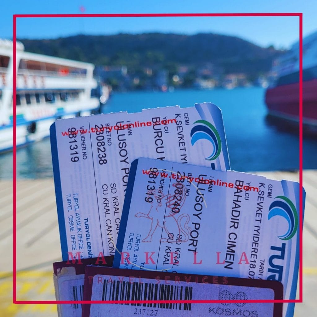 sakız adası feribot bileti