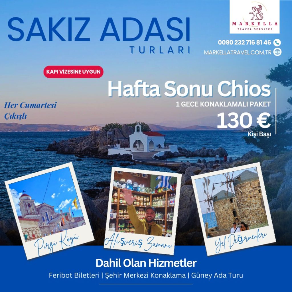 sakız adası tur paketi
