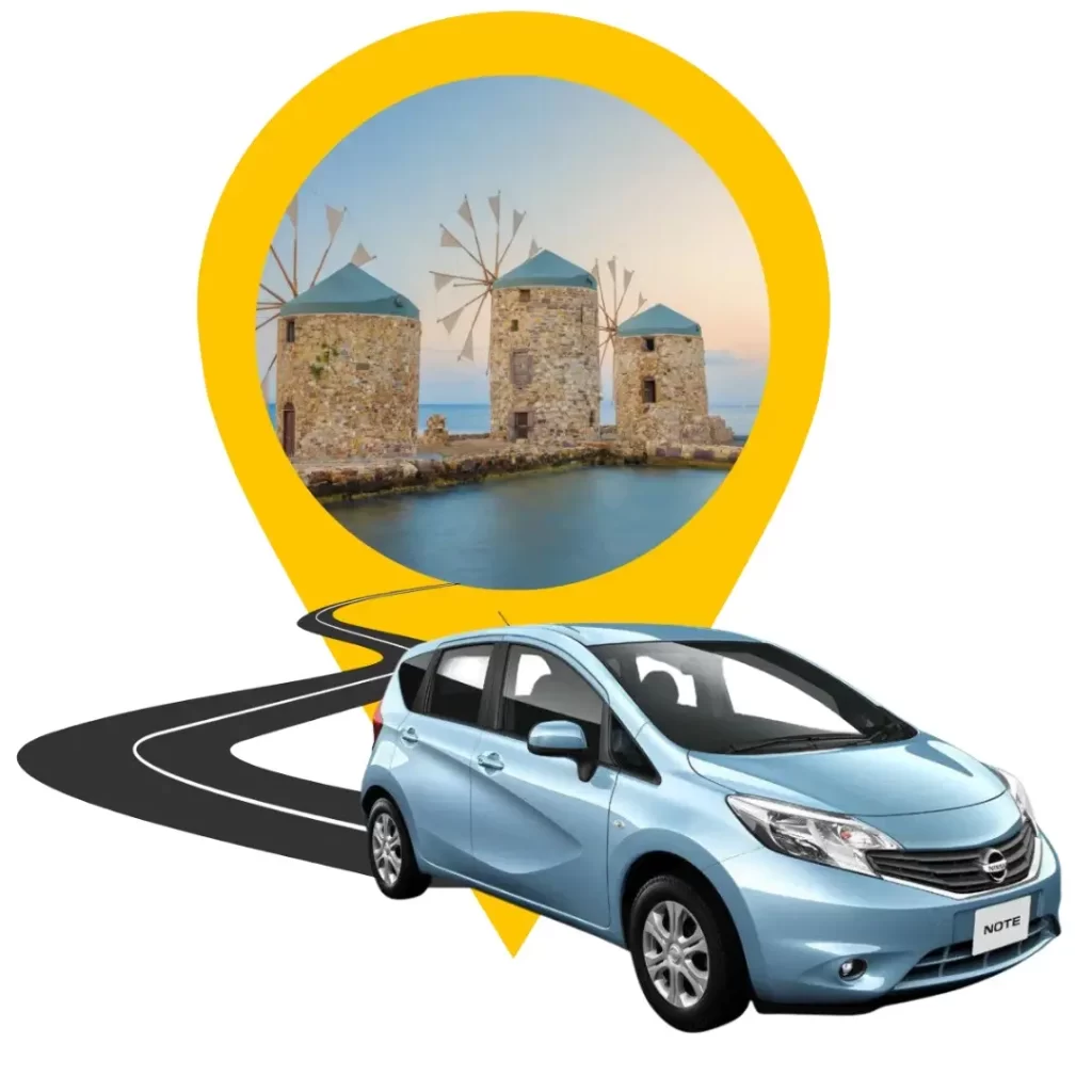 sakız adasında kiralık araç