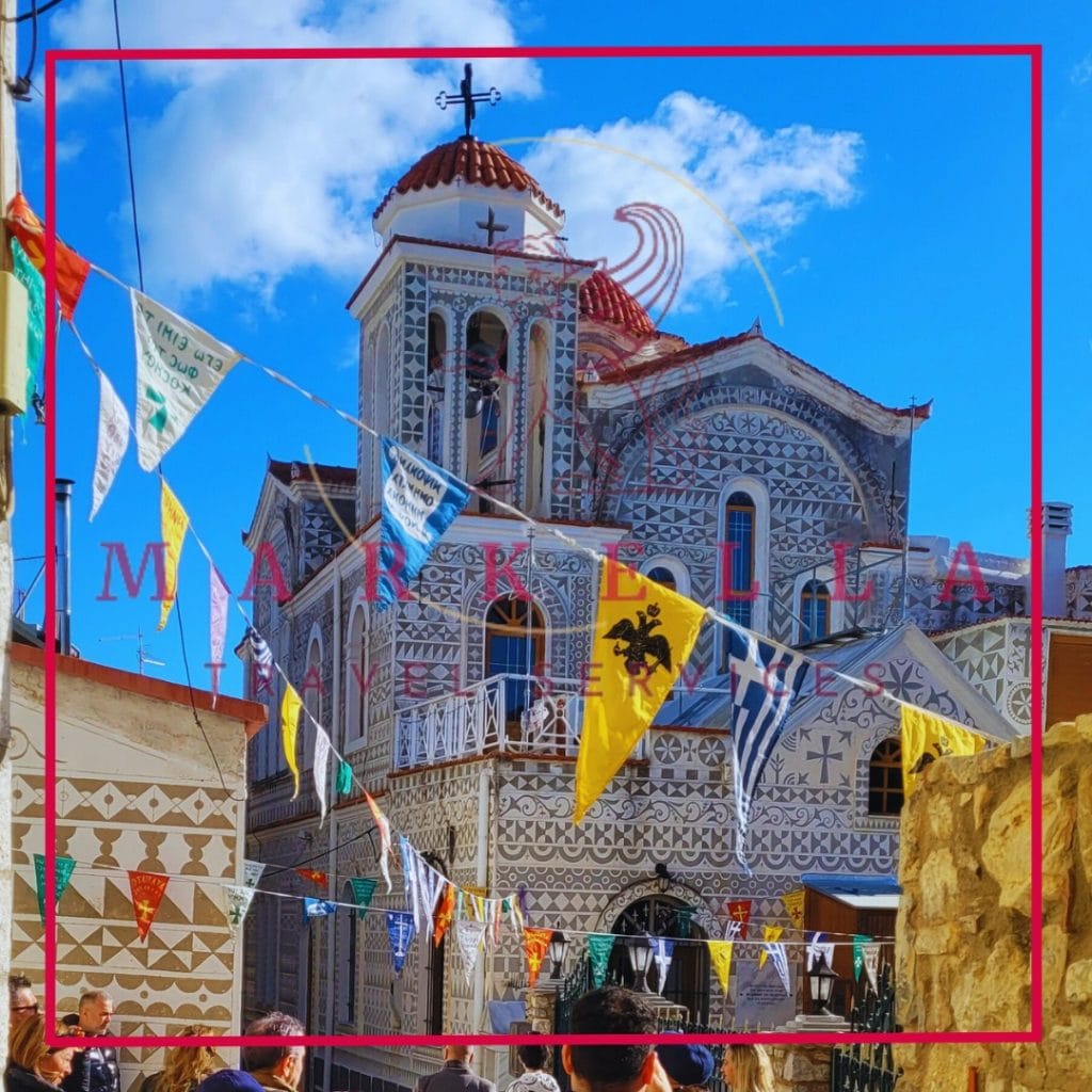 sakız adası pirgi köyü meydan