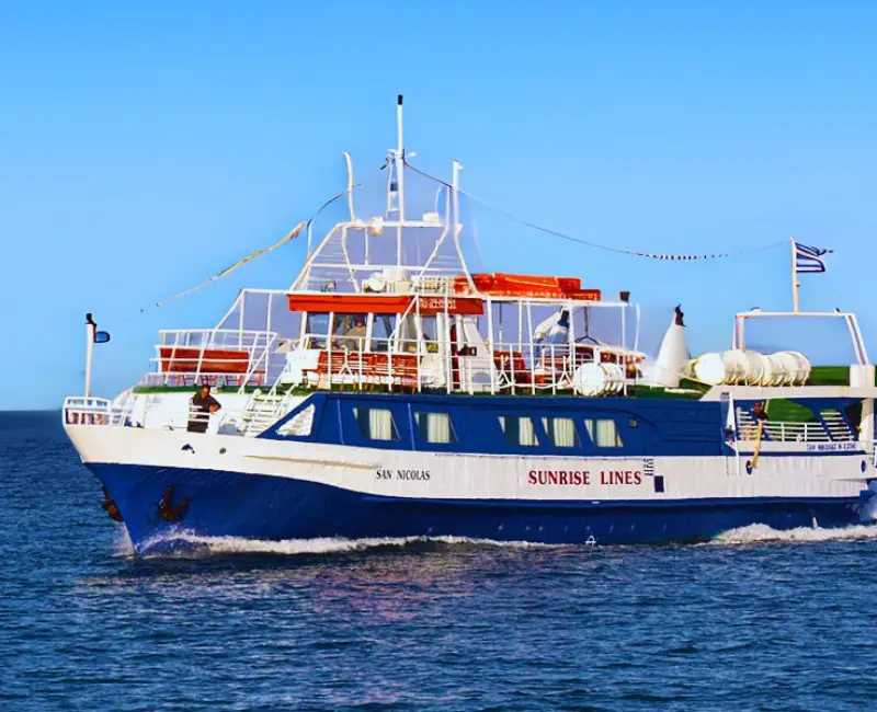 sunrise lines izmir - çeşme sakız adası feribotu