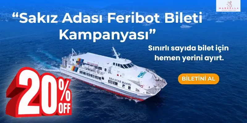 kampanyalı çeşme sakız feribot bileti 