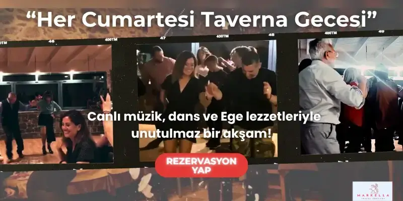 sakız adası taverna eğlencesi