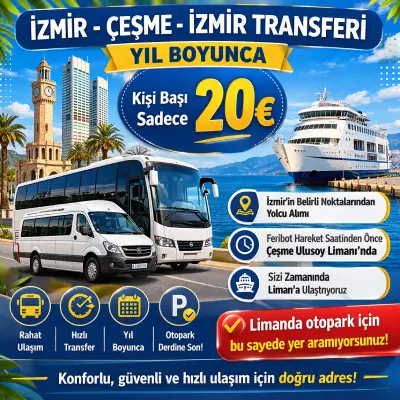 İzmir Çeşme Transfer Servisi