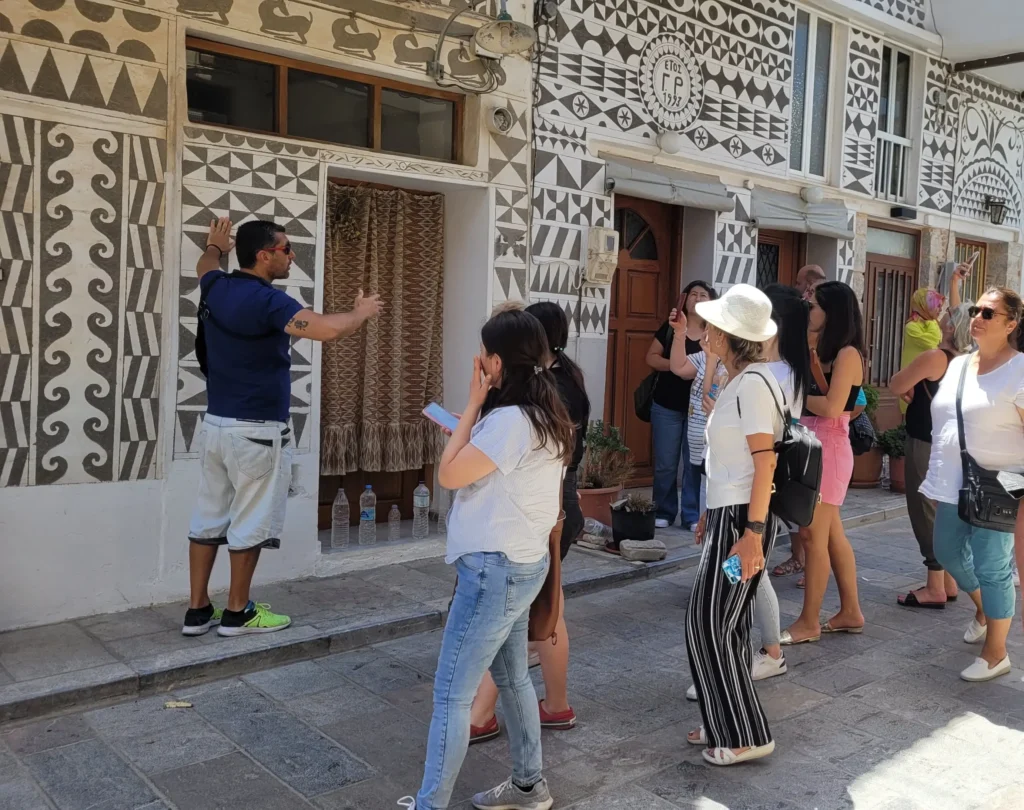 Lagada balıkçı kasabası Sakız Adası - Ege Markella Travel